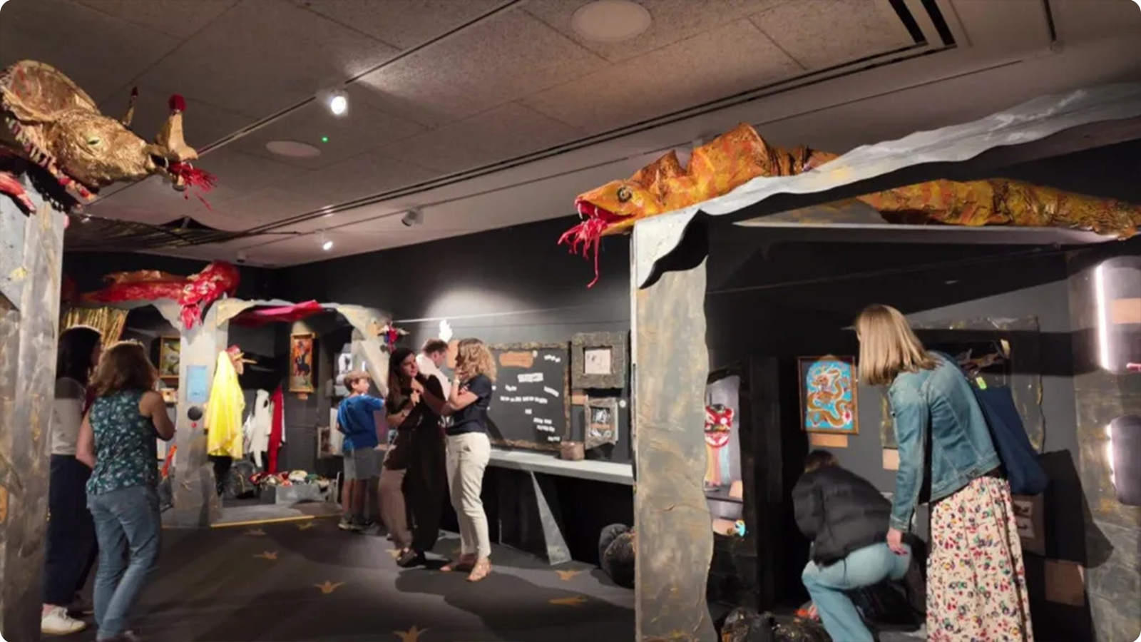 Dragon lore explored in museum exhibition